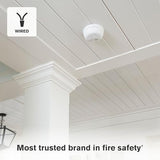 First Alert SMICO100-AC Interconnect Hardwire Combination Smoke & Carbon Monoxide Alarm with Battery Backup, 12-Pack