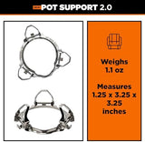 Jetboil Pot Support 2.0 with Foldable Arms for 2025 Jetboil Camp Stove Models, New for 2025