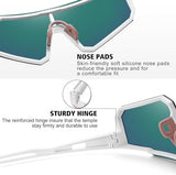 STORYCOAST Polarized Sports Sunglasses for Men Women,Driving Fishing Cycling Mountain Bike Sunglasses UV400 Protection