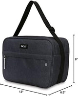PackIt Freezable Zuma Can Cooler, Built with EcoFreeze Technology, Collapsible, Reusable, Zip Closure with Adjustable Shoulder Strap, Fits 15, 12 Oz Cans
