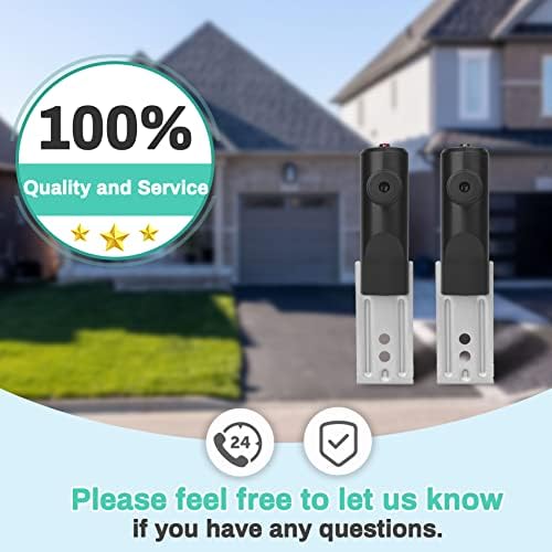 for Genie Garage Door Sensor, Replacement for Genie/Overhead Garage Door Sensor, Compatible with Genie/Overhead Garage Door Opener Made After 1993, Item Includes Two Sensors (Receiving&Sending)