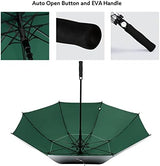 G4Free 47/54/62/68 Inch UV Protection Golf Umbrella Auto Open Vented Double Canopy Oversize Extra Large Windproof Sun Rain Umbrellas