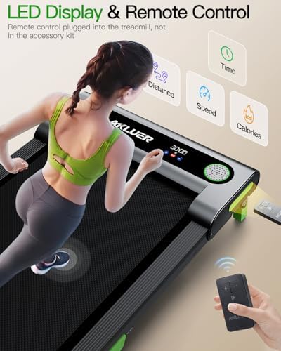 Walking Pad with Incline, Incline Treadmills for Home, 2.5 HP Under Desk Treadmill Small with Remote Control, Walking Pad Small Treadmill with LED Display
