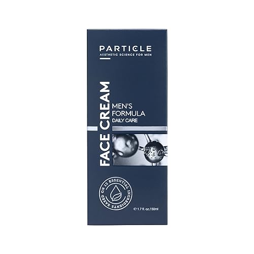 Particle Mens Face Cream - 6 in 1 Face Moisturizer - Eye Bags Treatment & Anti Aging Cream - Wrinkle & Dark Spots (Pack of 1 (1.7 oz.))