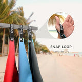 Eunzel Quick Dry Camping Towel, Microfiber Travel Towel 3 Size at 1 Pack,Fast Drying Towel Set for Camping, Beach, Gym, Sports, Yoga & Swimming Pool, Olive