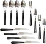 Stansport 24-Piece Enamel Camping Tableware Set