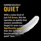 SNP100 | 100 CFM | 0.8 Sone | No Attic Access Required Bathroom Ventilation Exhaust Extractor Fan