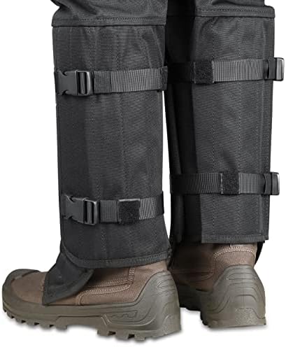 QOGIR Snake Guard Protection Chaps: Snake Bite Protection for Ankle to Thigh Snake Chaps, Waterproof Snake Gaiters