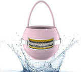 Bathtub Water Filter for Tub with Overflow,2,500 Gallons of Filtration,8 Stages Bath Filter,Remove contaminants,Chlorineand Fluoride,Hardwater Softener,BPA Free(Upgrade Version),Pink