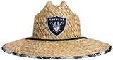 FOCO Men's NFL Team Logo Floral Lifeguard Beach Straw Sun Hat