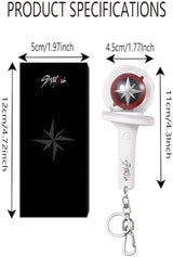 Kpop Stray Kids Light Stick Ver 2 Keychain Concert Fan Gift SKZ Goods Light Stick Color and Speed Adjustable Includes 15 Modes