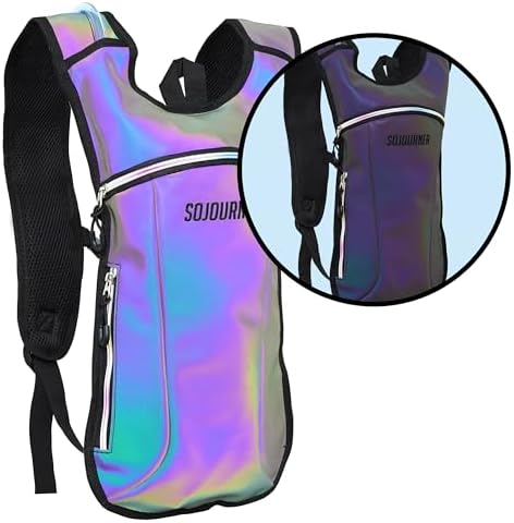 Sojourner Rave Hydration Pack - Hydration Backpack - Hydropack with 2L Bladder - Water Backpack for Festivals, Hiking, Running, Biking and More