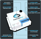 7lb, 10lb, 15lb Refillable Reusable Ice Pack – Stays Cold for Up to 5 Days – Non-Toxic, Leakproof, and Suitable for Potable Drinking Water – Built Tough, Rolls Up for Easy Storage