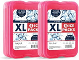 Cool Coolers by Fit + Fresh Slim Compact Reusable XL Ice Pack, Perfect for Lunch Boxes, Coolers, and Beach Bags