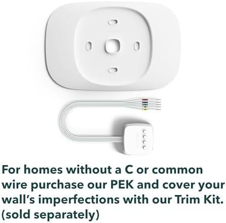 New 2025 ecobee Smart Thermostat Essential - Energy Star Certified programmable Wi-Fi Thermostat - Works with Siri, Alexa, and Google Assistant