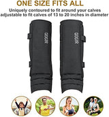 QOGIR Snake Gaiters for Hunting: Durable Snake Guards, Snake Gaiter Leggings for Men & Women, Snake Bite Protection for Lower Legs, Snake Proof Gaiters with Adjustable Size