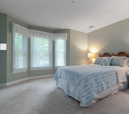 Toggle Light Switch Wall Plates 2-Gang Switch Electrical Cover Plate Unbreakable Thermoplastic Faceplate, White (10 Pack)