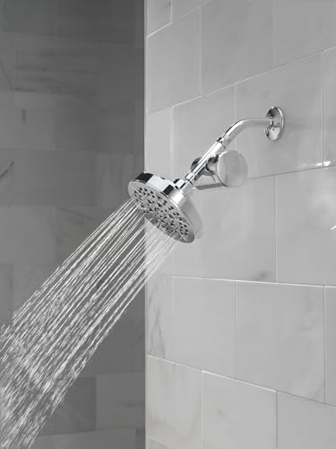DELTA FAUCET -faucet 5-Spray Chrome Shower Head, Shower Head Chrome, Showerheads, 1.75 GPM Flow Rate, Chrome 52535
