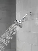 DELTA FAUCET -faucet 5-Spray Chrome Shower Head, Shower Head Chrome, Showerheads, 1.75 GPM Flow Rate, Chrome 52535