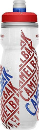 CamelBak Podium Chill Insulated Bike Water Bottle - Easy Squeeze Bottle - Fits Most Bike Cages - 21oz, Race Edition - Red