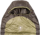 Coleman North Rim 0°F Big & Tall Sleeping Bag, Cold-Weather Mummy Sleep Sack with No-Snag Zipper & Adjustable Hood for Warmth & Ventilation