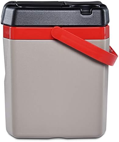 Igloo Quantum Cooler, Sandstone/Blaze Red/Black, 12 Quart