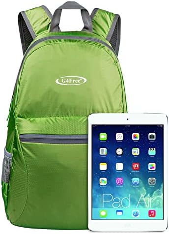 G4Free 20L Lightweight Packable Backpack Travel Hiking Daypack Foldable Backpack for Men Women
