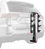 Allen Sports Deluxe Locking Quick Release 4-Bike Carrier for 2 Inch Hitch, Model 542QR, Black