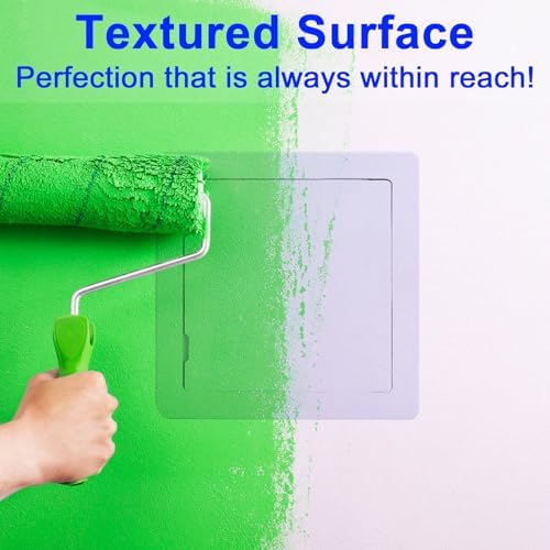 Suteck Plumbing Access Panel for Drywall Ceiling 18 x 18 Inch Reinforced Plastic Wall Access Doors Removable Hinged White