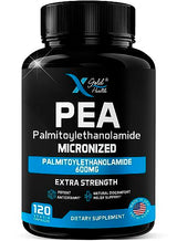 Palmitoylethanolamide Pea Supplement 600 mg | Micronized Pea 99% Highly Purified and Bioavailable | Made in USA | Supplement for Men and Women - 120 Capsules