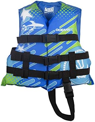 Oceans 7 U SCoast Guard Approved, Infant-Child-Youth Life Jacket Vest – Sizes for 8-90 lbs. – Type III Vest, PFD, Personal Flotation Device
