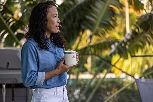 Stanley Stay-Hot Camp Mug 12 oz & 24 oz | Press Fit Drink Through Lid | Cup for Coffee, Tea and Drinks | Insulated Stainless Steel Coffee Mug | BPA-Free