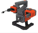 2000 Lumens Rechargeable LED Work Light and Spotlight, 4 Adjustable Lamps.