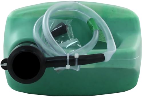 Slime 10204 Bike Tube Puncture Repair Sealant with Pump, Prevent and Repair, suitable for all Bicycles, 1 Gallon bottle