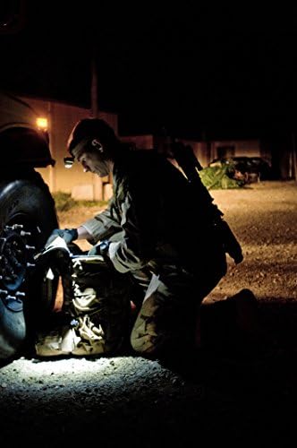 Princeton Tec Quad 4 LED Tactical Headlamp, Black