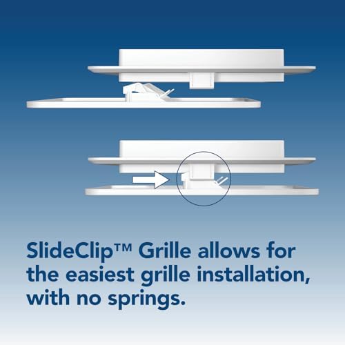 Broan-NuTone® BE6 Bathroom Exhaust Fan, 60 CFM, ENERGY STAR® Exhaust Fan 0.9 Sone