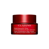 Clarins Super Restorative Day Cream | Anti-Aging Moisturizer For Mature Skin Weakened By Hormonal Changes | Replenishes, Illuminates & Densifies Skin | Lifts & Smoothes | Targets Age Spots & Wrinkles