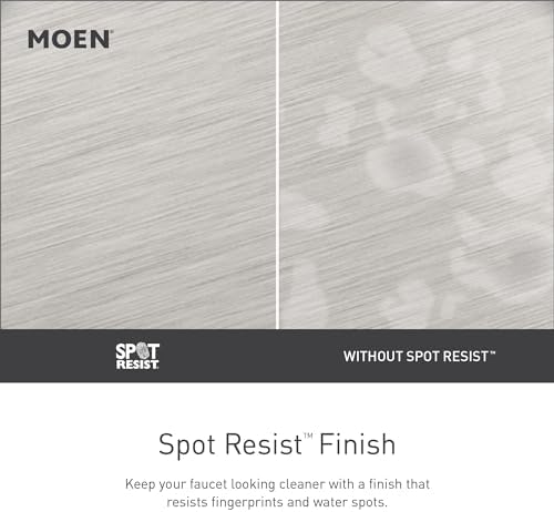 Moen 3942SRS Deck Mounted Kitchen Soap Dispenser with Above The Sink Refillable Bottle, Spot Resist Stainless