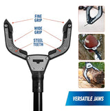 Unger Professional 42” Rugged Reacher – Reacher Grabber Tool & Trash Picker, Outdoor Trash Picker Upper Tool, Heavy Duty Grabber Reacher, Claw Grabber Pickup Tool, Yard Clean Up