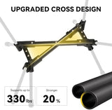 TOBTOS Ultralight Camping Chair, Portable Folding Backpacking Chair, Compact Camping Chair with Carry Bag for Outdoor Camp Hiking Backpack Beach Travel (Black)