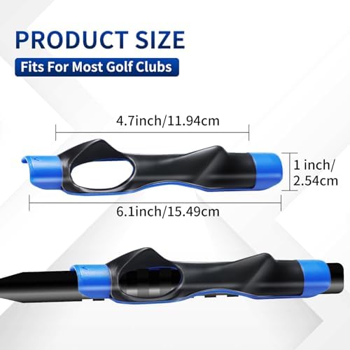 Golf Grip Trainer, Golf Training Aid, Golf Grip Kit, Golf Club Grips, Grip Trainer Golf Club to Help Train Correct Hand Position