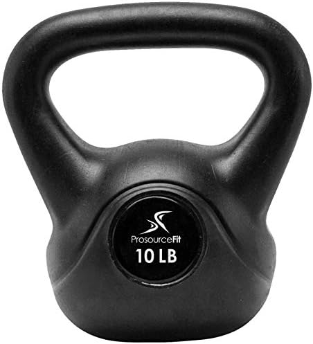ProsourceFit Vinyl Plastic Kettlebell from 10, 15, 20, 25, 30, and 35 lbs