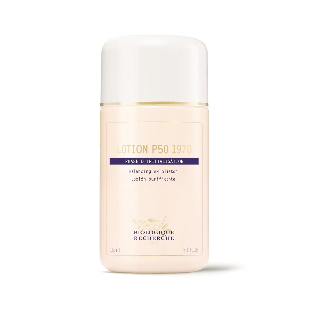 BIOLOGIQUE RECHERCHE Lotion P50 1970 Balancing Exfoliator Phase D'Initialisation 150mL 5.1 Fluid Ounces