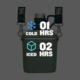 Stanley Legendary Classic Canteen 1.1 qt | Leakproof Drink Container with Strap | Stainless Steel Water Bottle with Lid | Camping, Hiking, Travel | BPA-Free