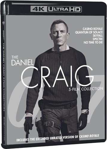 James Bond: The Daniel Craig 5-Film Collection (4K Ultra HD + Blu-ray) [4K UHD]