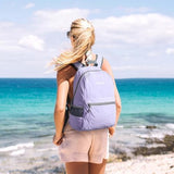 G4Free 20L Lightweight Packable Backpack Travel Hiking Daypack Foldable Backpack for Men Women(Light Purple)