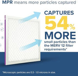 Filtrete 24x24x1 AC Furnace Air Filter, MERV 12, MPR 1500, CERTIFIED asthma & allergy friendly, 3 Month Pleated 1-Inch Electrostatic Air Cleaning Filter, 2-Pack (Actual Size 23.81x23.81x0.78 in)