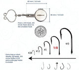 HOOK-EZE Fishing Knot Tying Tool | Protect from Fish Hooks | Tie Fishing Knots Easily | Cool Gadgets for Fishermen | Ice Fly Fishing | Fishing Accessories for Beginner Anglers | Nail Knot Tool