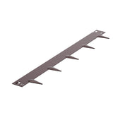 VEVOR Steel Landscape Edging, 5 Packs 39 x 3 in Rust-Resistant Metal Landscape Edging, Bendable Garden Edging Border, Heavy Duty Lawn Edging, Easy-to-Install, Flower Bed Yard Pathway Divider Brown