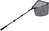RESTCLOUD Fishing Landing Net with Telescoping Pole Handle, Fishing net Freshwater for Kids Men Women, Extend to 40-63 Inches
